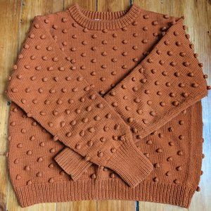 Misha and Puff Popcorn Sweater Orange XS
